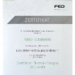 FED Zertifikat
